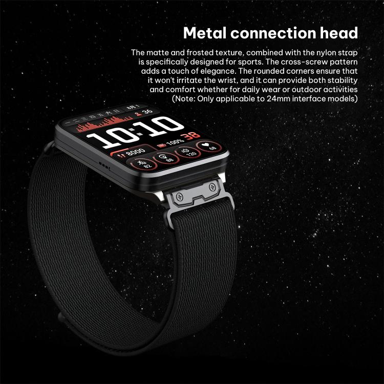 Cinturino per orologio xDfind Wild Path Loop in nylon a sgancio rapido, For Garmin Venu X1