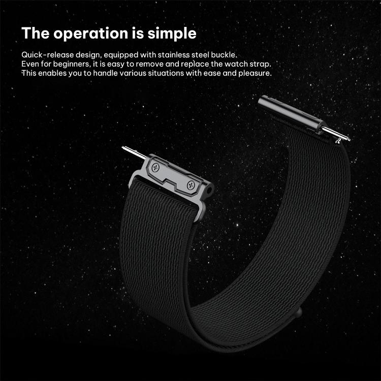 Cinturino per orologio xDfind Wild Path Loop in nylon a sgancio rapido, For Garmin Venu X1