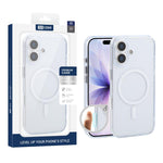 Custodia per telefono XDcase trasparente satinata, magnetica e antiurto., For iPhone 17 Pro Max, For iPhone 17 Pro, For iPhone 17