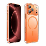Custodia per telefono XDcase trasparente satinata, magnetica e antiurto., For iPhone 17 Pro Max, For iPhone 17 Pro, For iPhone 17
