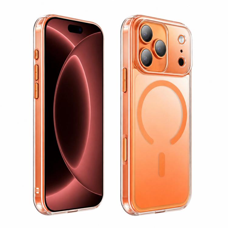 Custodia per telefono XDcase trasparente satinata, magnetica e antiurto., For iPhone 17 Pro Max, For iPhone 17 Pro, For iPhone 17