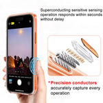 Custodia per telefono XDcase trasparente satinata, magnetica e antiurto., For iPhone 17 Pro Max, For iPhone 17 Pro, For iPhone 17