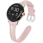 Cinturino per orologio xDfind Slim in vera pelle, For Google Pixel Watch 5 / 4 / 3 / 2 / 1 41mm, For Google Pixel Watch 5 / 4 / 3 45mm