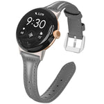 Cinturino per orologio xDfind Slim in vera pelle, For Google Pixel Watch 5 / 4 / 3 / 2 / 1 41mm, For Google Pixel Watch 5 / 4 / 3 45mm
