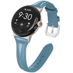 Cinturino per orologio xDfind Slim in vera pelle, For Google Pixel Watch 5 / 4 / 3 / 2 / 1 41mm, For Google Pixel Watch 5 / 4 / 3 45mm