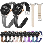 Cinturino per orologio xDfind Slim in vera pelle, For Google Pixel Watch 5 / 4 / 3 / 2 / 1 41mm, For Google Pixel Watch 5 / 4 / 3 45mm