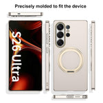 Custodia ultra sottile in PC con supporto magnetico per Samsung Galaxy S26 Ultra