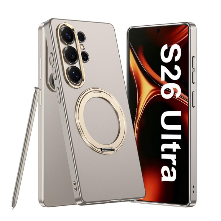 Custodia ultra sottile in PC con supporto magnetico per Samsung Galaxy S26 Ultra
