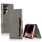 Custodia a libro GKK in pelle opaca con foro grande per Samsung Galaxy S26 Ultra