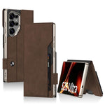 Custodia a libro GKK in pelle opaca con foro grande per Samsung Galaxy S26 Ultra