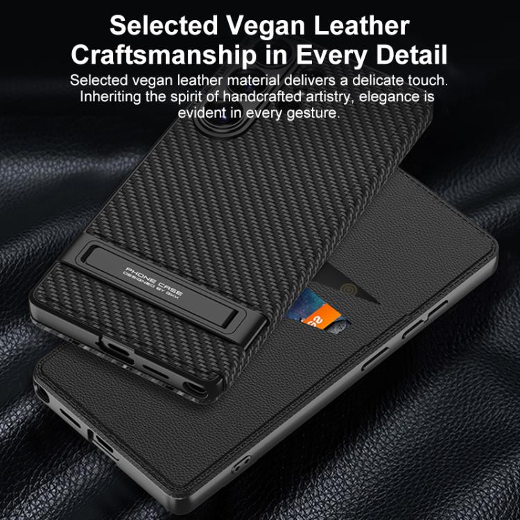 Custodia in pelle ultra sottile GKK Triumph per Samsung Galaxy S26 Ultra 5G