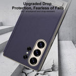 Custodia in pelle ultra sottile GKK Triumph per Samsung Galaxy S26 Ultra 5G
