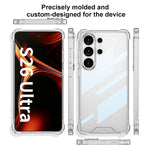 Custodia Airbag antiurto in PC per Samsung Galaxy S26 Ultra 5G trasparente
