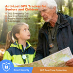 Ciondolo localizzatore GPS SOS 4G con chiamata emergenza