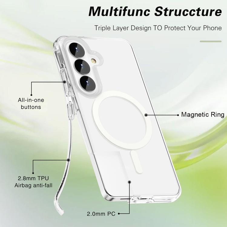 Custodia magnetica per telefono Terminator MagSafe per Samsung Galaxy S26+, S26
