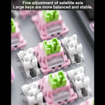 LINGBAO K98 Tastiera Wireless Gaming 101 Tasti