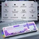 LINGBAO K98 Tastiera Wireless Gaming 101 Tasti