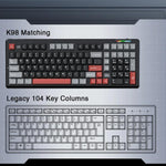 LINGBAO K98 Tastiera Wireless Gaming 101 Tasti