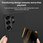 Custodia per Samsung Galaxy S26 Ultra 5G ultra sottile in pelle con supporto