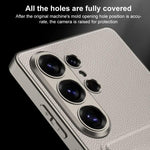 Custodia per Samsung Galaxy S26 Ultra 5G ultra sottile in pelle con supporto