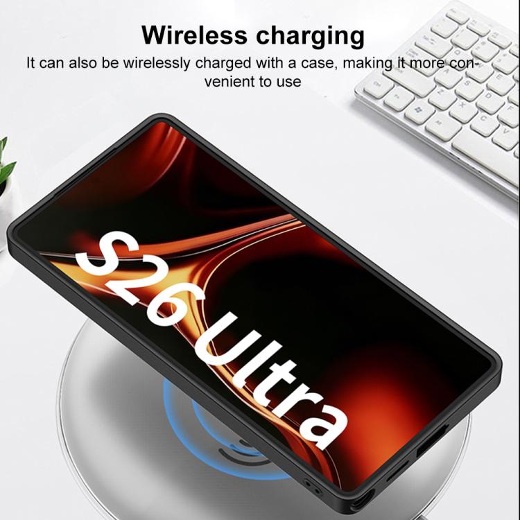 Custodia per Samsung Galaxy S26 Ultra 5G ultra sottile in pelle con supporto