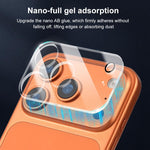 Pellicola protettiva per fotocamera in vetro temperato trasparente integrato XDcase (5 pezzi), For iPhone 17 Pro Max, For iPhone 17 Pro, For iPhone 17, For iPhone Air
