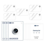 Pellicola protettiva per fotocamera in vetro temperato trasparente integrato XDcase (5 pezzi), For iPhone 17 Pro Max, For iPhone 17 Pro, For iPhone 17, For iPhone Air