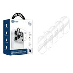 Pellicola protettiva per fotocamera in vetro temperato trasparente integrato XDcase (5 pezzi), For iPhone 17 Pro Max, For iPhone 17 Pro, For iPhone 17, For iPhone Air