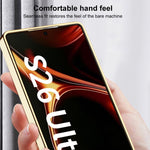 Custodia in pelle con texture a rombi per Samsung Galaxy S26 Ultra 5G