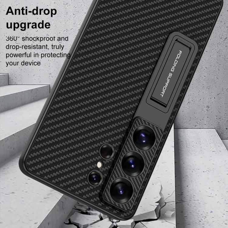 Custodia in pelle con regolatore meccanico per Samsung Galaxy S26 Ultra 5G