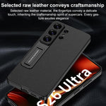 Custodia in pelle con regolatore meccanico per Samsung Galaxy S26 Ultra 5G