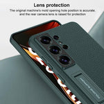 Custodia in pelle con regolatore meccanico per Samsung Galaxy S26 Ultra 5G