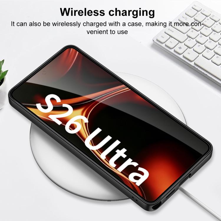 Custodia in pelle con regolatore meccanico per Samsung Galaxy S26 Ultra 5G