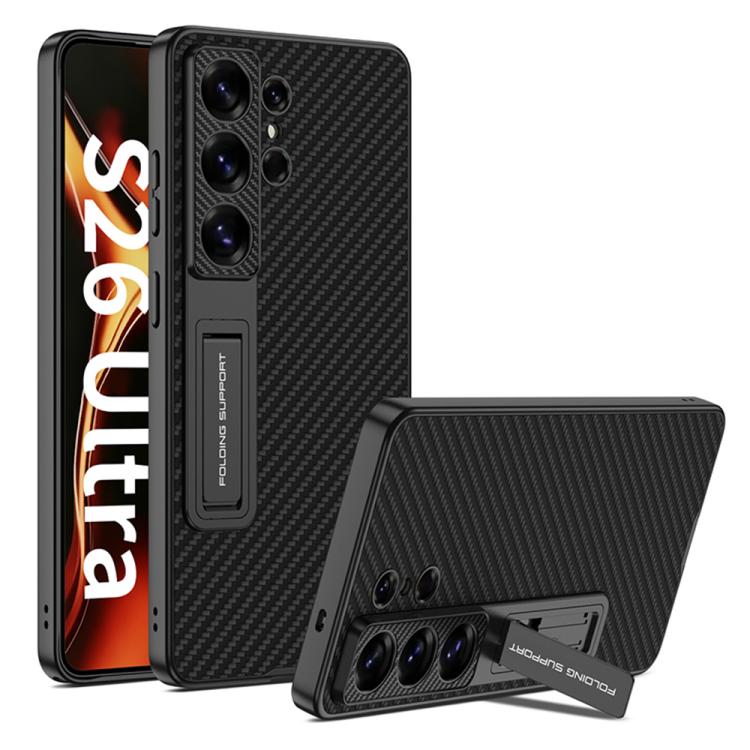 Custodia in pelle con regolatore meccanico per Samsung Galaxy S26 Ultra 5G