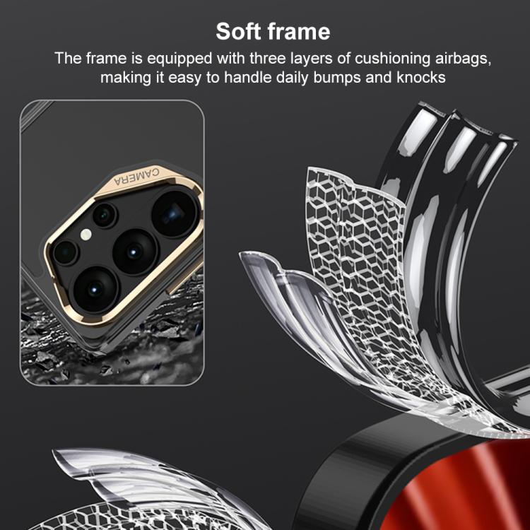 Custodia magnetica con airbag per Samsung Galaxy S26 Ultra 5G