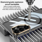 Custodia magnetica con airbag per Samsung Galaxy S26 Ultra 5G