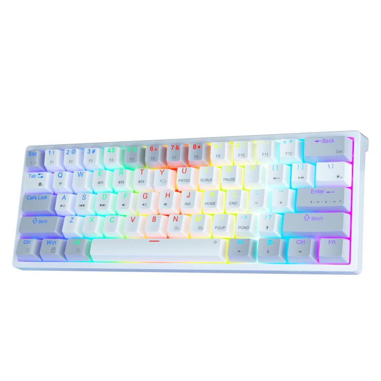 Tastiera meccanica wireless RGB 61 tasti Red Axis