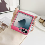 Custodia effetto giacca imbottita per Samsung Galaxy Z Flip6/7 FE e Fold7 5G