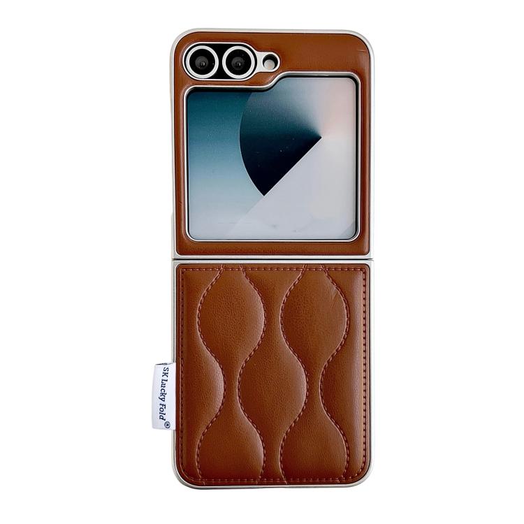 Custodia effetto giacca imbottita per Samsung Galaxy Z Flip6/7 FE e Fold7 5G