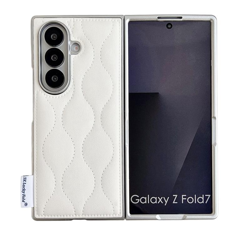 Custodia effetto giacca imbottita per Samsung Galaxy Z Flip6/7 FE e Fold7 5G