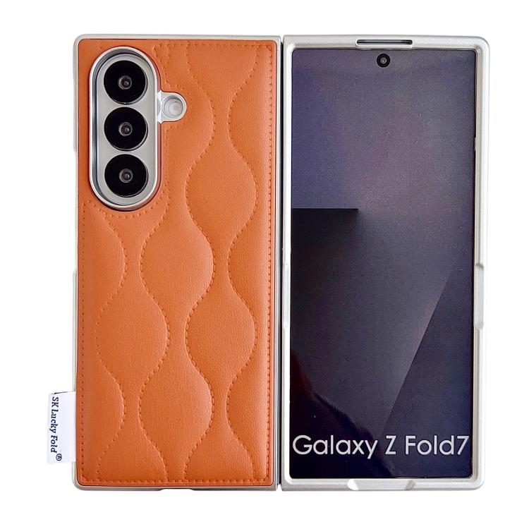 Custodia effetto giacca imbottita per Samsung Galaxy Z Flip6/7 FE e Fold7 5G