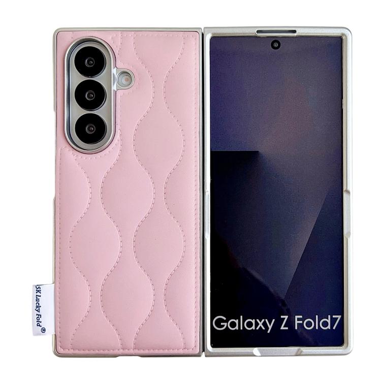 Custodia effetto giacca imbottita per Samsung Galaxy Z Flip6/7 FE e Fold7 5G