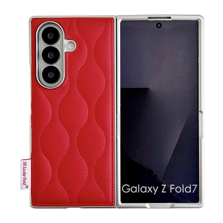 Custodia effetto giacca imbottita per Samsung Galaxy Z Flip6/7 FE e Fold7 5G