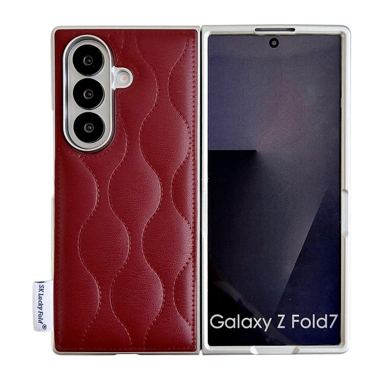 Custodia effetto giacca imbottita per Samsung Galaxy Z Flip6/7 FE e Fold7 5G
