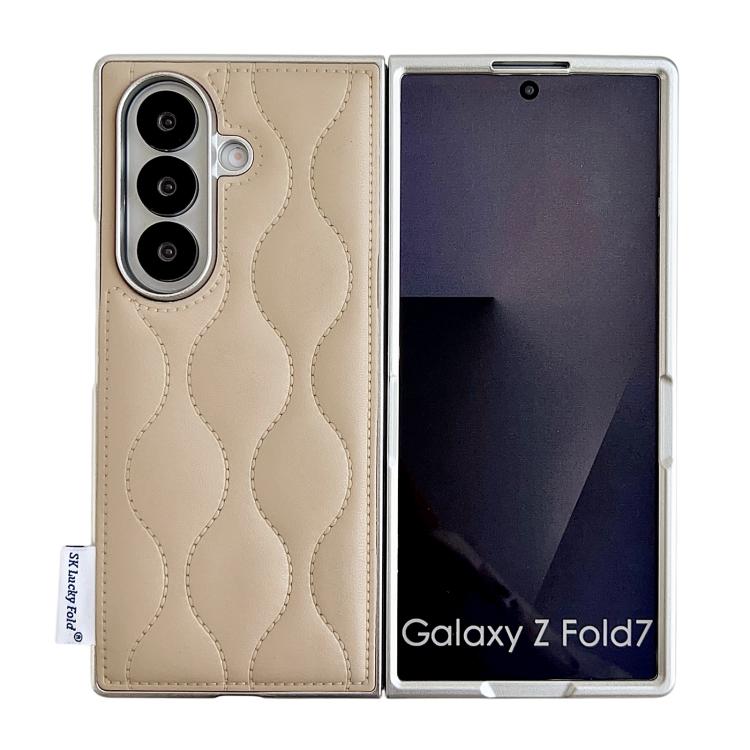 Custodia effetto giacca imbottita per Samsung Galaxy Z Flip6/7 FE e Fold7 5G