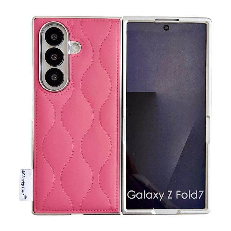 Custodia effetto giacca imbottita per Samsung Galaxy Z Flip6/7 FE e Fold7 5G