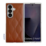 Custodia effetto giacca imbottita per Samsung Galaxy Z Flip6/7 FE e Fold7 5G