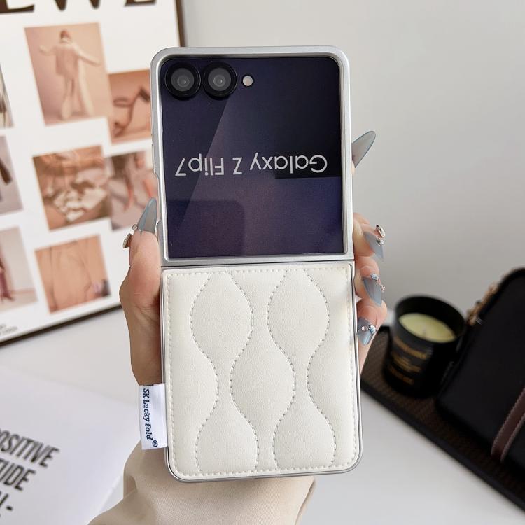 Custodia effetto giacca imbottita per Samsung Galaxy Z Flip7 5G e Flip5