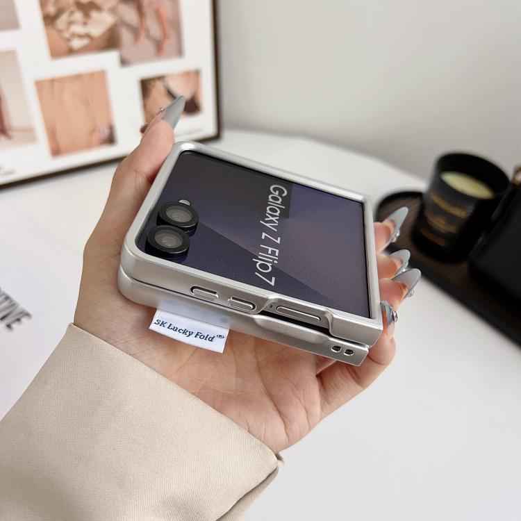 Custodia effetto giacca imbottita per Samsung Galaxy Z Flip7 5G e Flip5
