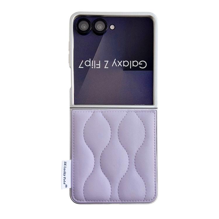 Custodia effetto giacca imbottita per Samsung Galaxy Z Flip7 5G e Flip5